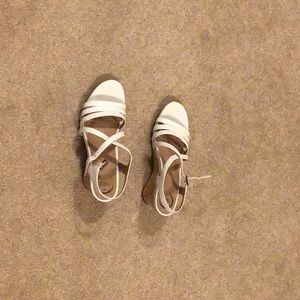 Abeo wedge sandals brand new